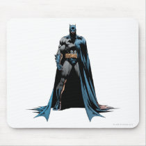 Batman cape over one side mouse pad