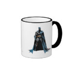 Batman cape over one side mugs