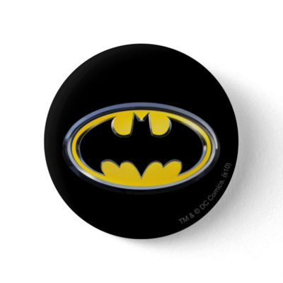 Batman Classic Logo buttons