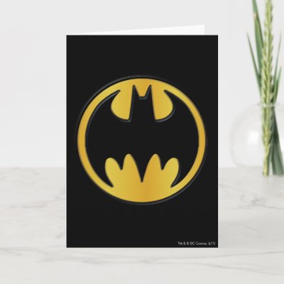 Batman Classic Logo cards