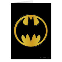 Batman Classic Logo Card