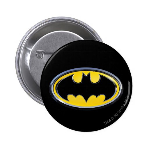 Batman Classic Logo Pinback Buttons