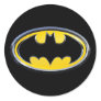 Batman Classic Logo Round Stickers Batman Classic Logo Round Stickers
