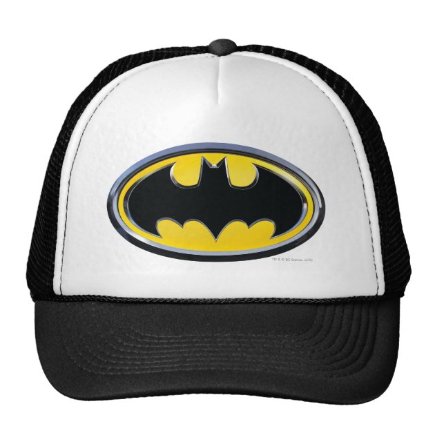 Batman Classic Logo Trucker Hat-0