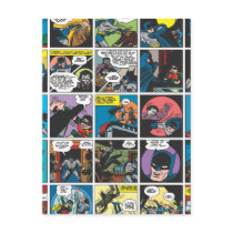 Batman Comic Panel 5x5 Post Cards