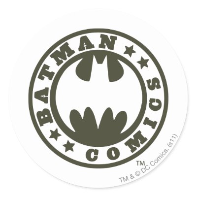 Batman Comics stickers
