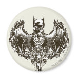 Batman Cowl and Skull Crest Magnets