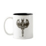 Batman Cowl and Skull Crest Coffee Mugs