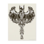 Batman Cowl and Skull Crest Post Cards