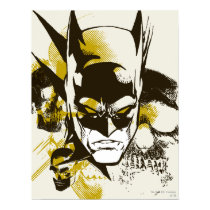 Batman Cowl and Skulls Poster