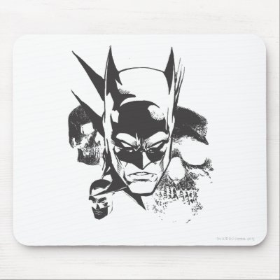 Batman Crest Design mousepads