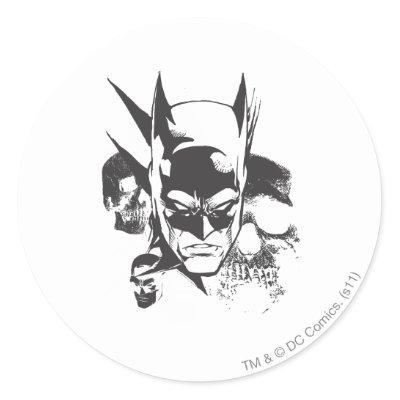 Batman Crest Design stickers