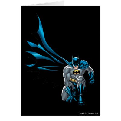 Batman Crouches cards