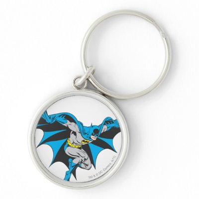 Batman Crouches keychains