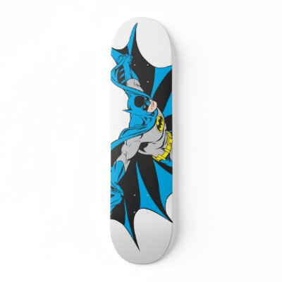 Batman Crouches skateboards