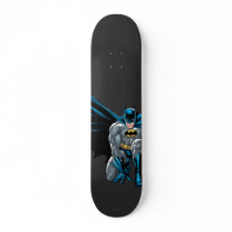 Batman Crouches Skateboard