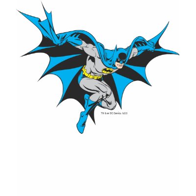 Batman Crouches t-shirts