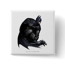 Batman Crouching Pinback Button