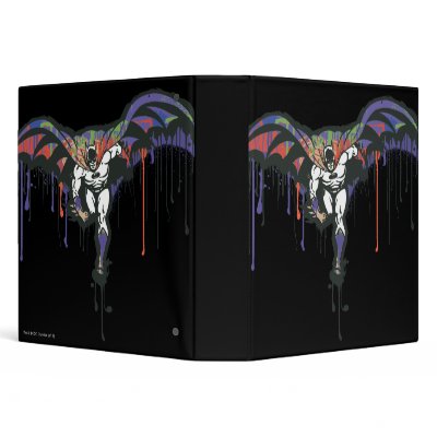 Batman Dash Painted binders