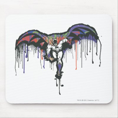 Batman Dash Painted mousepads