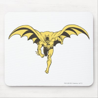 Batman Dash Yellow mousepads
