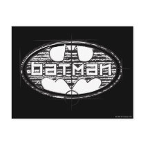 Batman Draft Logo Postcards