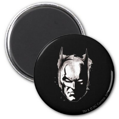 Batman Drawn Face magnets