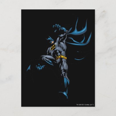 Batman Drops Down postcards