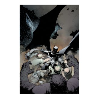 Batman Fighting Arch Enemies Posters