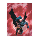Batman Firey Sky Post Card