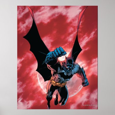 Batman Firey Sky Poster by batman