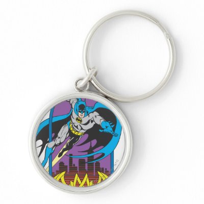 Batman Flies Thru the Night keychains