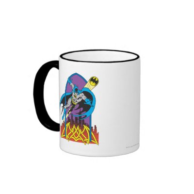 Batman Flies Thru the Night mugs