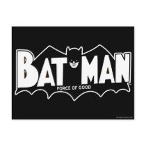 Batman - Force of Good 60s Logo Post Card