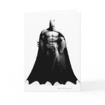 Batman Front View B/W Greeting Cards