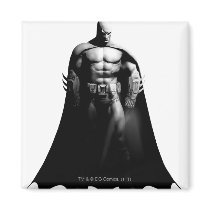 Batman Front View B/W Refrigerator Magnets