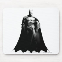 Batman Front View B/W Mousepad