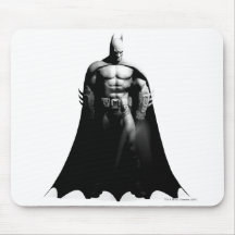 Batman Front View B/W Mousepad