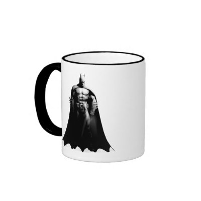 Batman Front View B/W Coffee Mugs by batman
