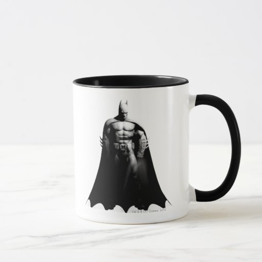 Download Batman Front View B/W Mug | Zazzle Yellowimages Mockups
