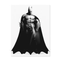 Batman Front View B/W Postcard