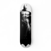 Batman Front View B/W Skateboard