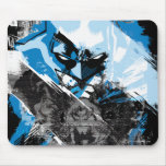Batman Future Cityscape Montage Mouse Pads