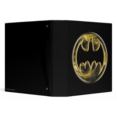 Batman Gold Logo binders
