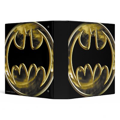 Batman Gold Logo binders