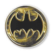 Batman Gold Logo Refrigerator Magnets