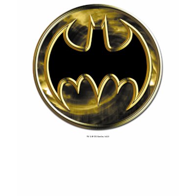 Batman Gold Logo t-shirts