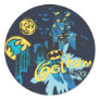 Batman Gotham Guardian Notebook Sketch Round Stickers