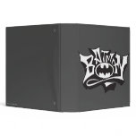 Batman Graffiti Name Binder