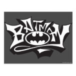 Batman Graffiti Name Post Card